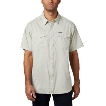 Columbia Utilizer II Solid Short Sleeve Tall, Camisa Verdes Para Hombre | 835074-MQG